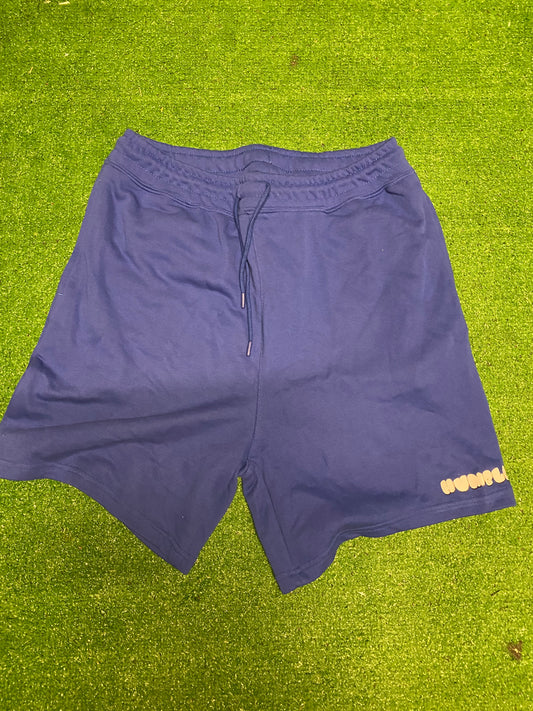 Blue French Terry Shorts