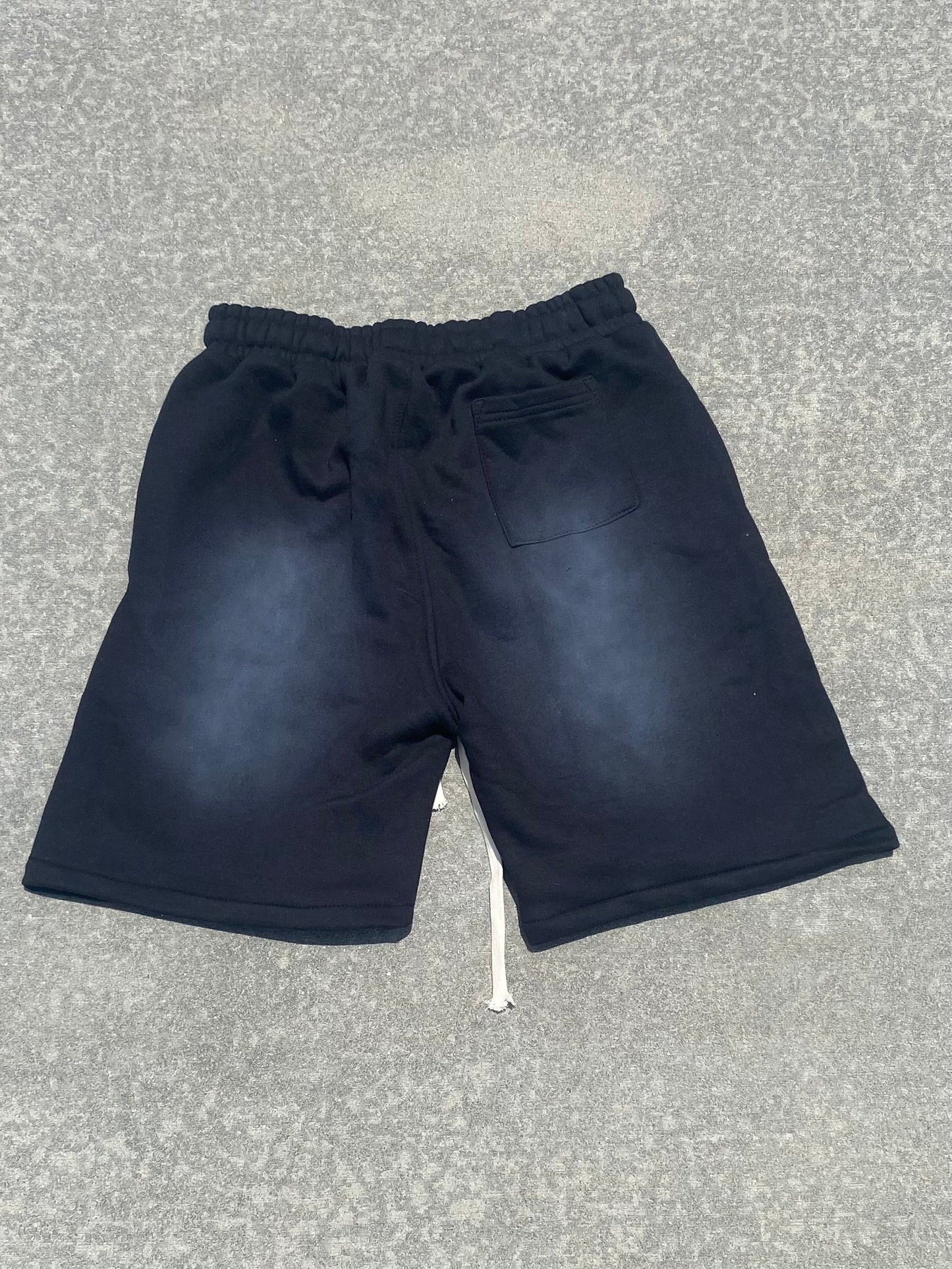 Black Rhinestone Shorts