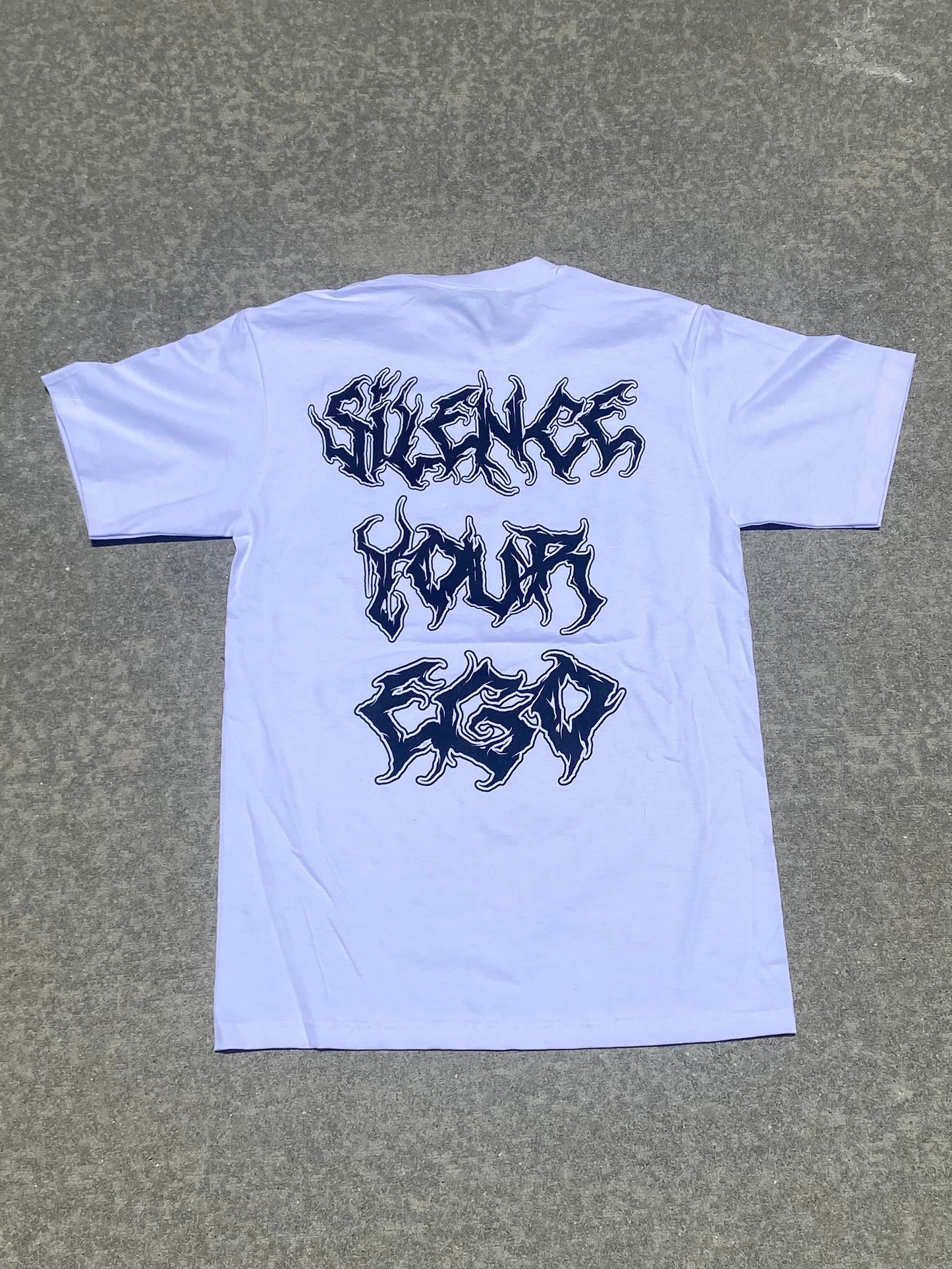 White Rhinestone Essential Tee
